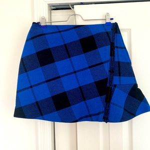 Sandro blue and black skirt size 4
